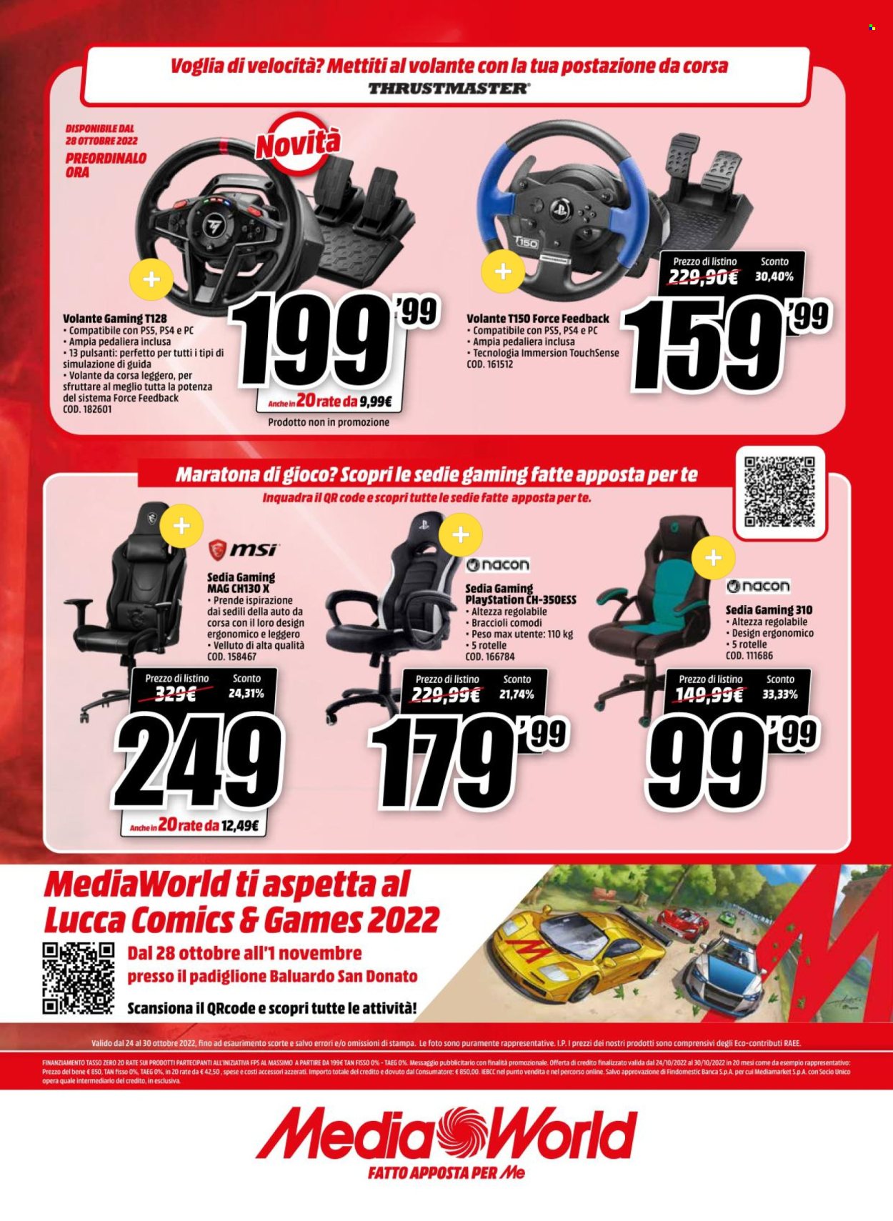 Volantino MediaWorld - 24/10/2022 - 30/10/2022. Pagina 8
