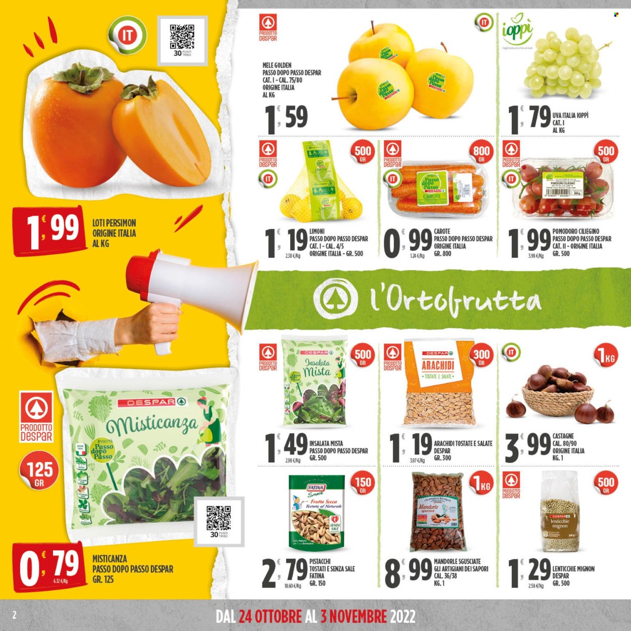 Volantino Despar - 24/10/2022 - 3/11/2022. Pagina 2
