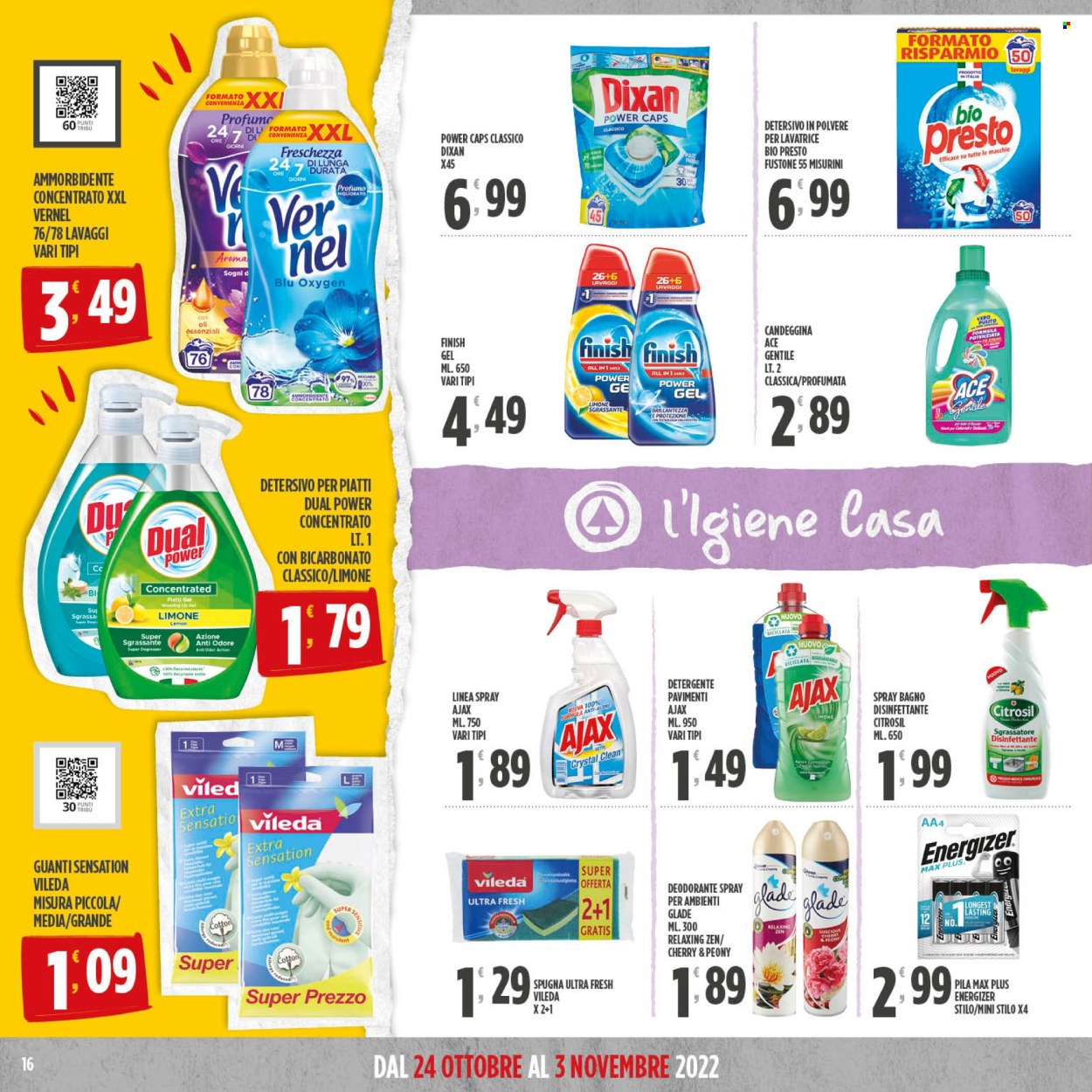 Volantino Despar - 24/10/2022 - 3/11/2022. Pagina 16