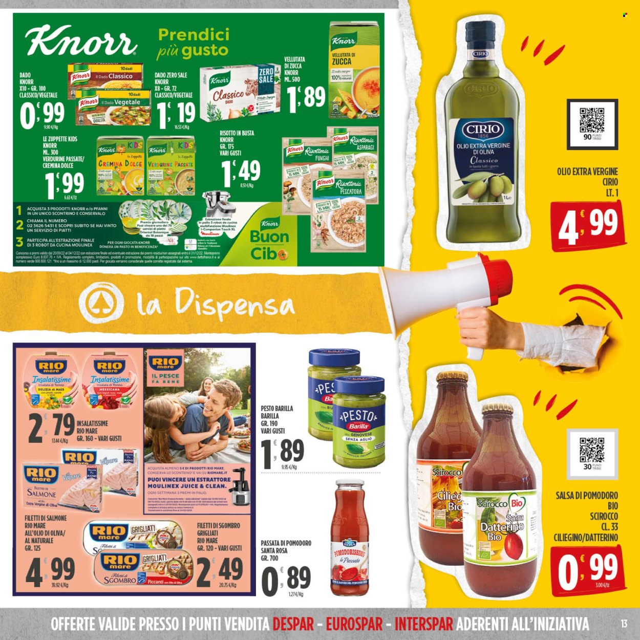 Volantino Eurospar - 24/10/2022 - 3/11/2022. Pagina 13