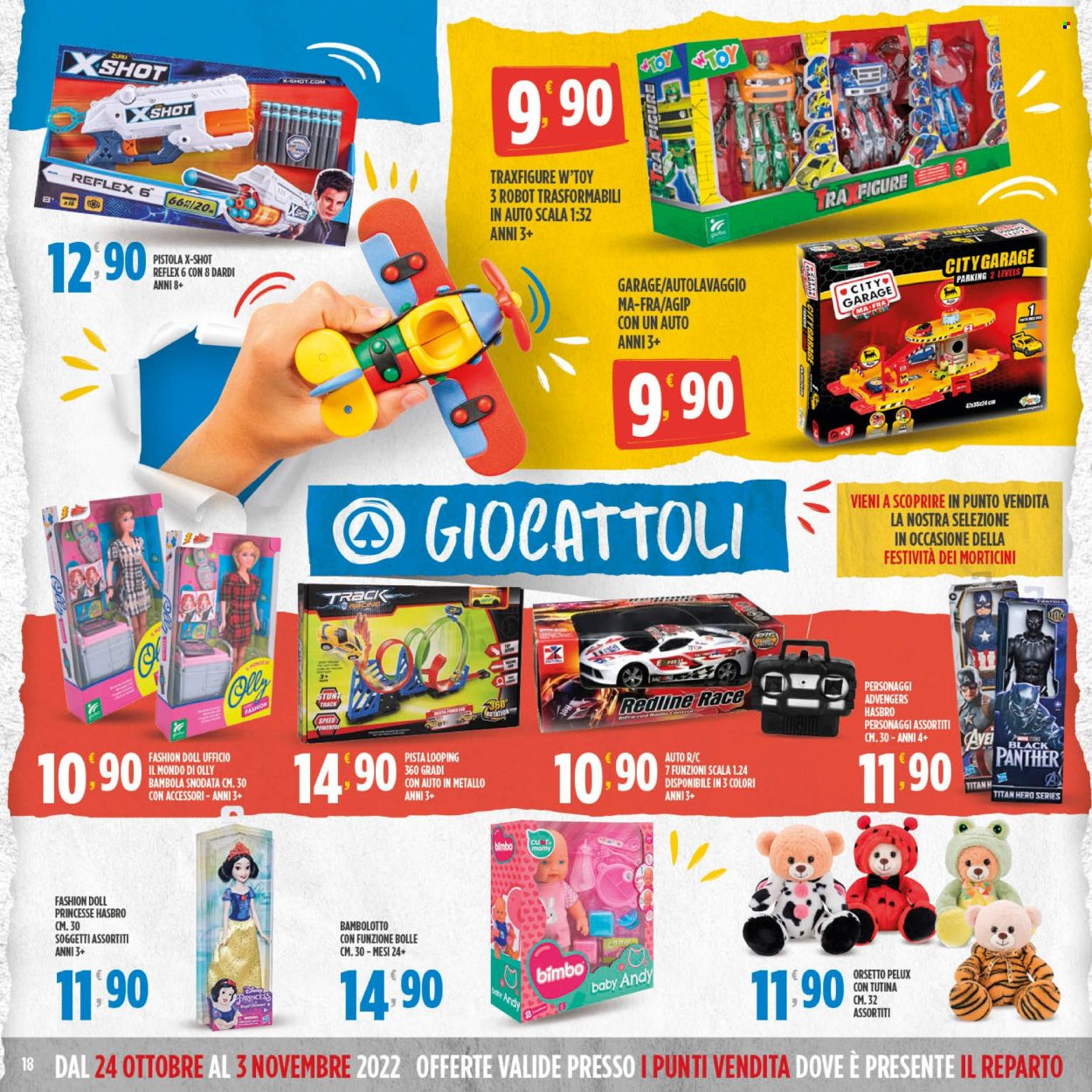 Volantino Eurospar - 24/10/2022 - 3/11/2022. Pagina 18