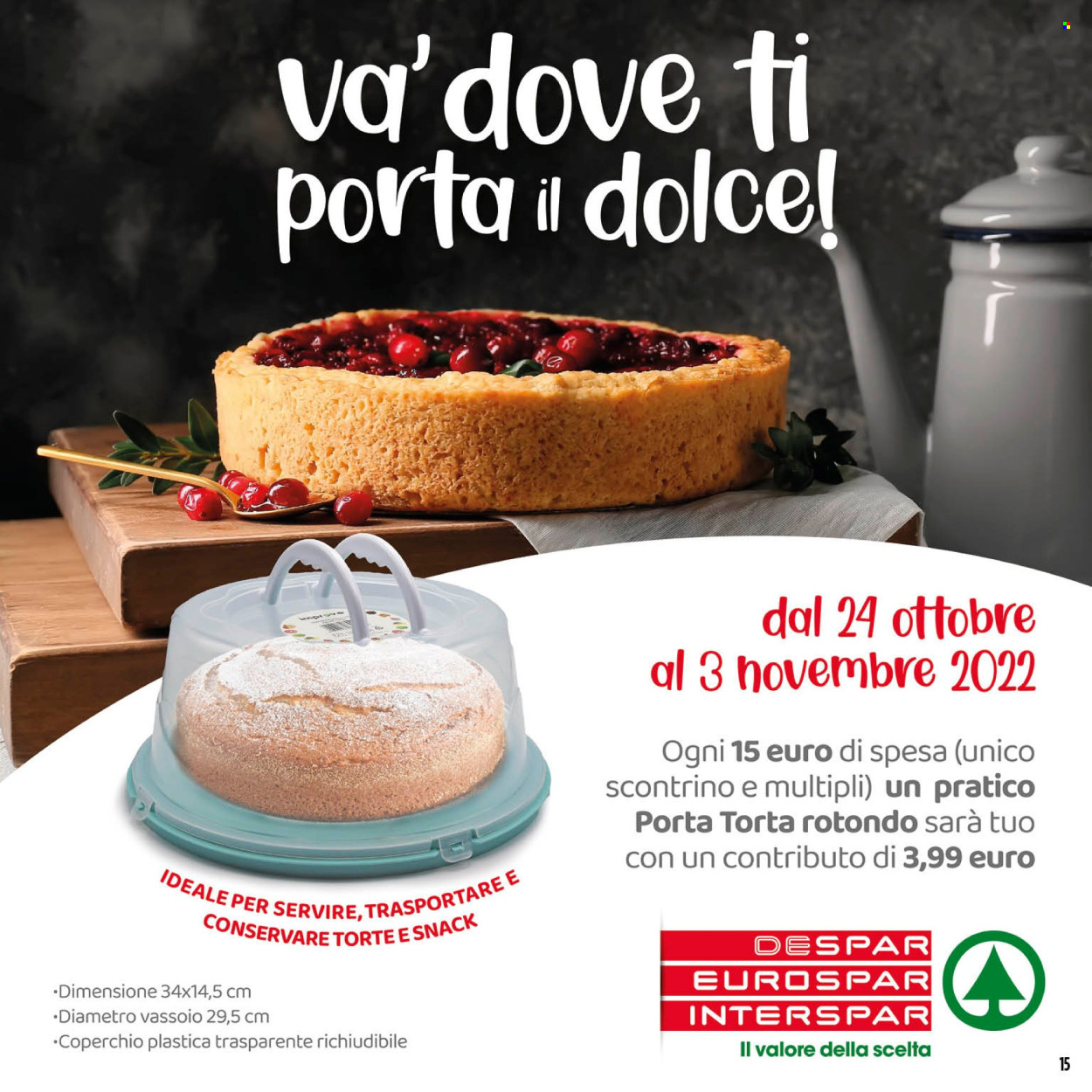 Volantino Interspar - 24/10/2022 - 3/11/2022. Pagina 15