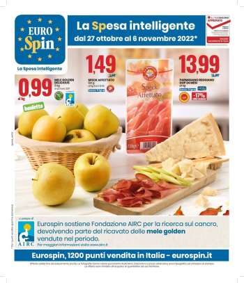 Volantino EuroSpin - 27/10/2022 - 6/11/2022.