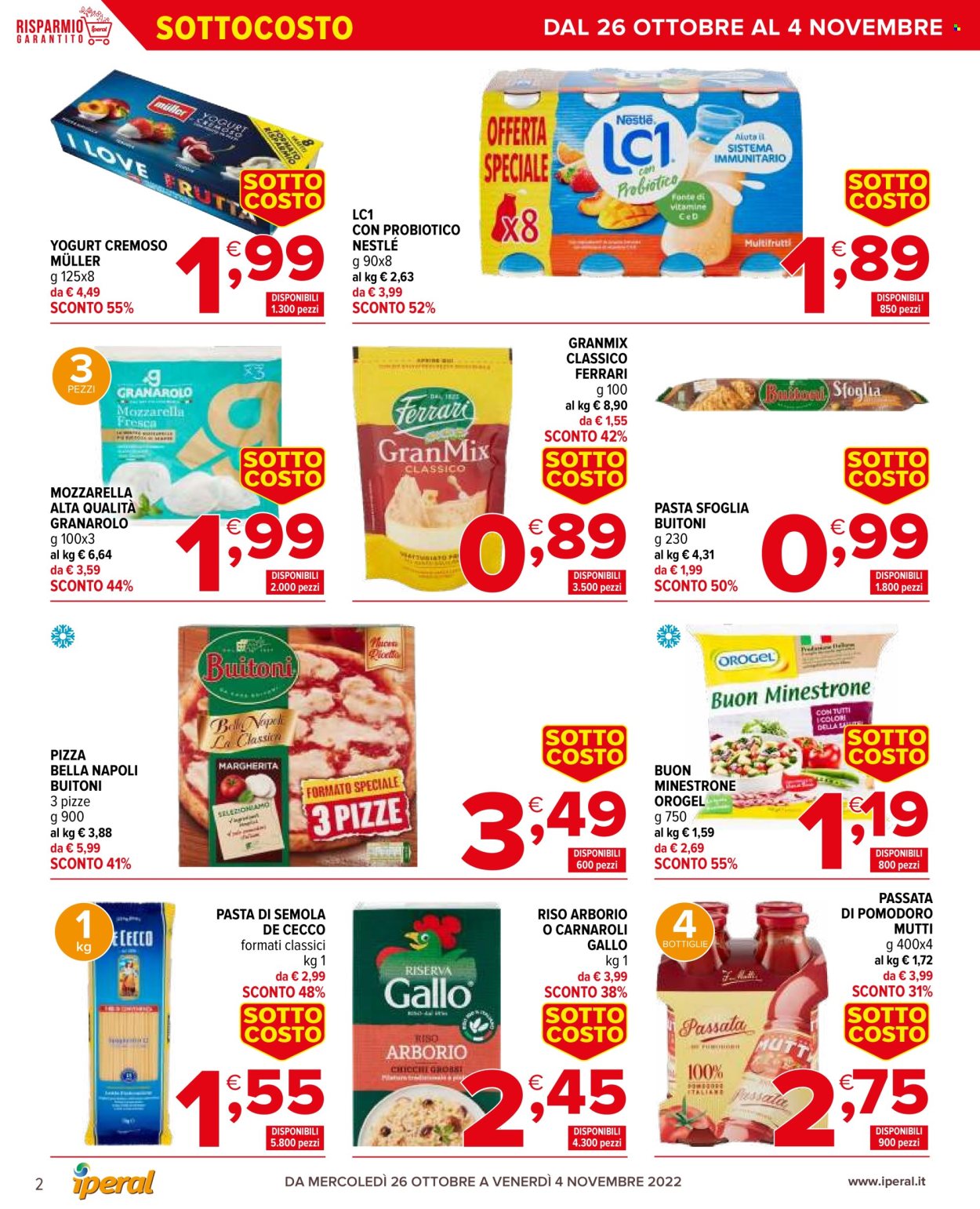 Volantino Iperal - 26/10/2022 - 8/11/2022. Pagina 2