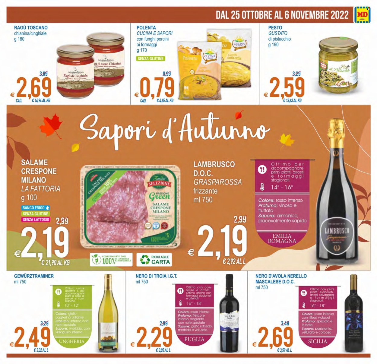 Volantino MD Discount - 25/10/2022 - 6/11/2022. Pagina 3