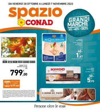 Volantino Conad - 28/10/2022 - 7/11/2022.