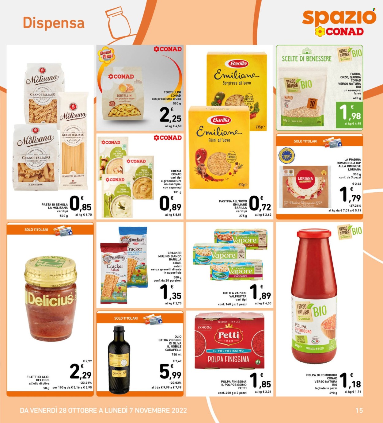 Volantino Conad - 28/10/2022 - 7/11/2022. Pagina 15