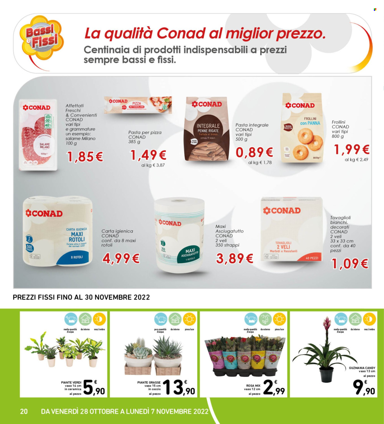 Volantino Conad - 28/10/2022 - 7/11/2022. Pagina 20