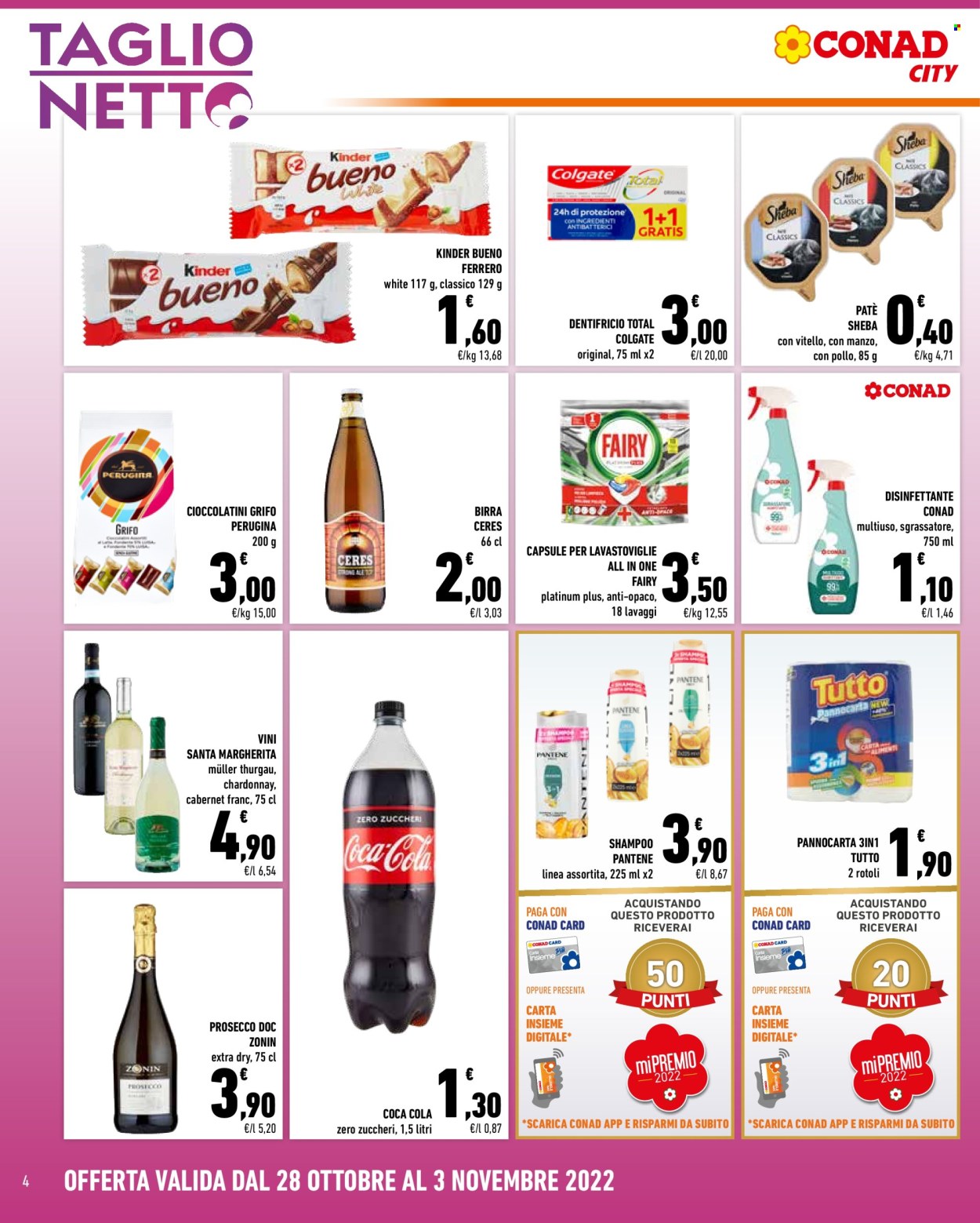 Volantino Conad - 28/10/2022 - 3/11/2022. Pagina 4