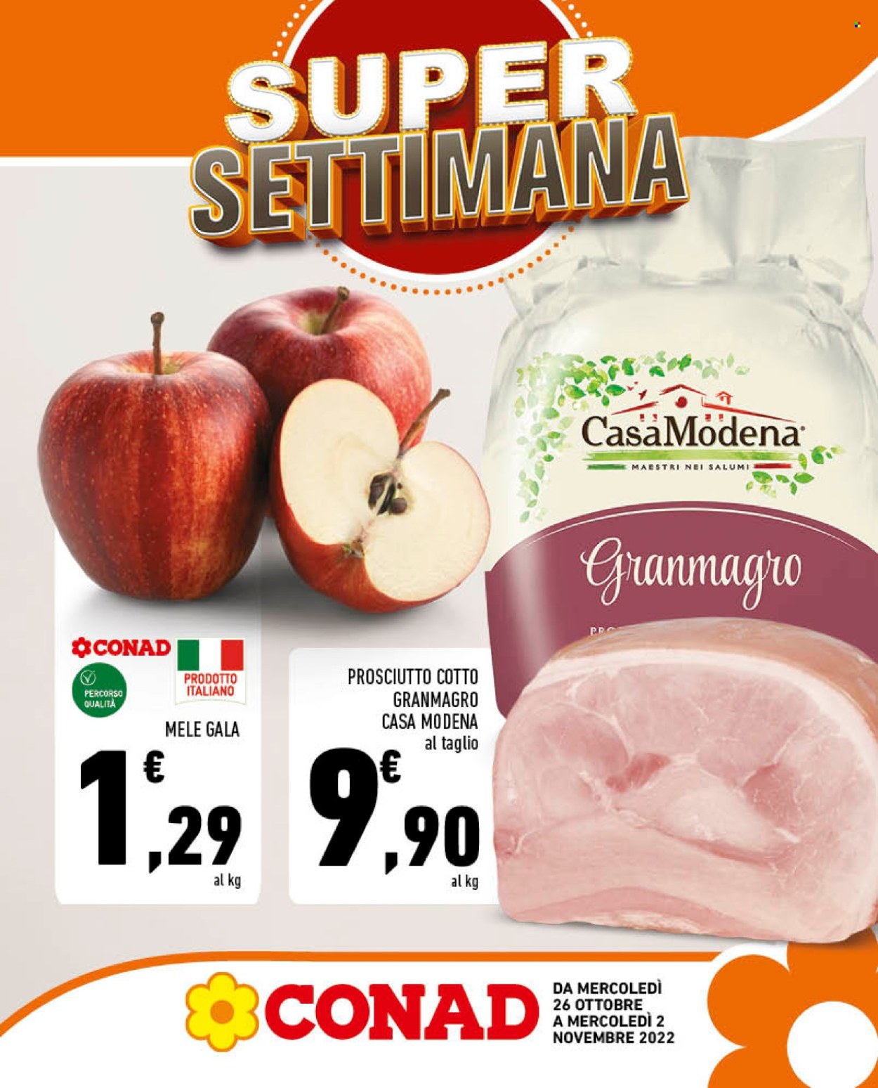 Volantino Conad - 26/10/2022 - 2/11/2022. Pagina 1