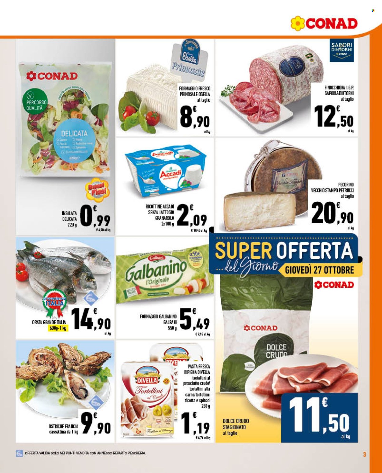 Volantino Conad - 26/10/2022 - 2/11/2022. Pagina 3