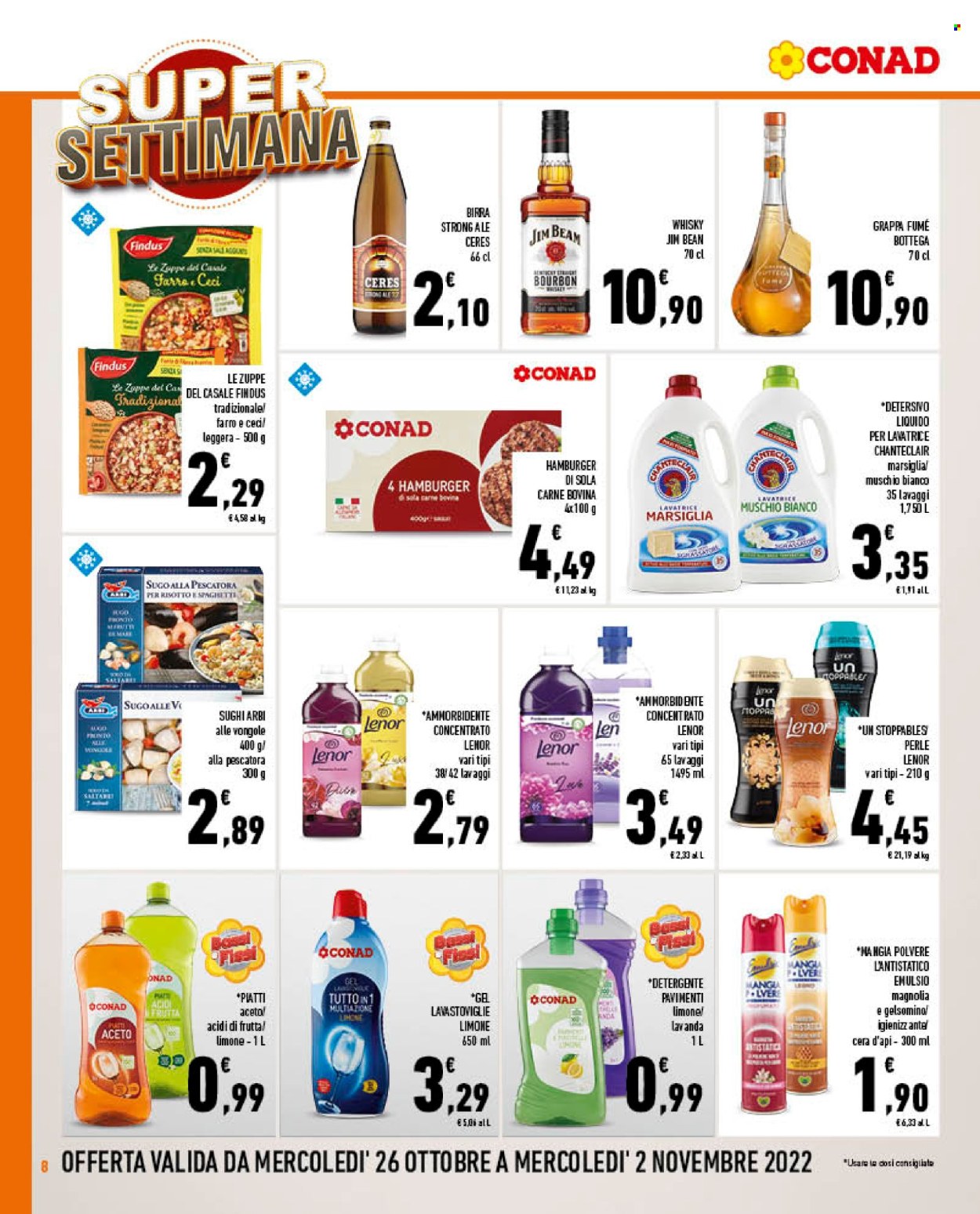 Volantino Conad - 26/10/2022 - 2/11/2022. Pagina 8
