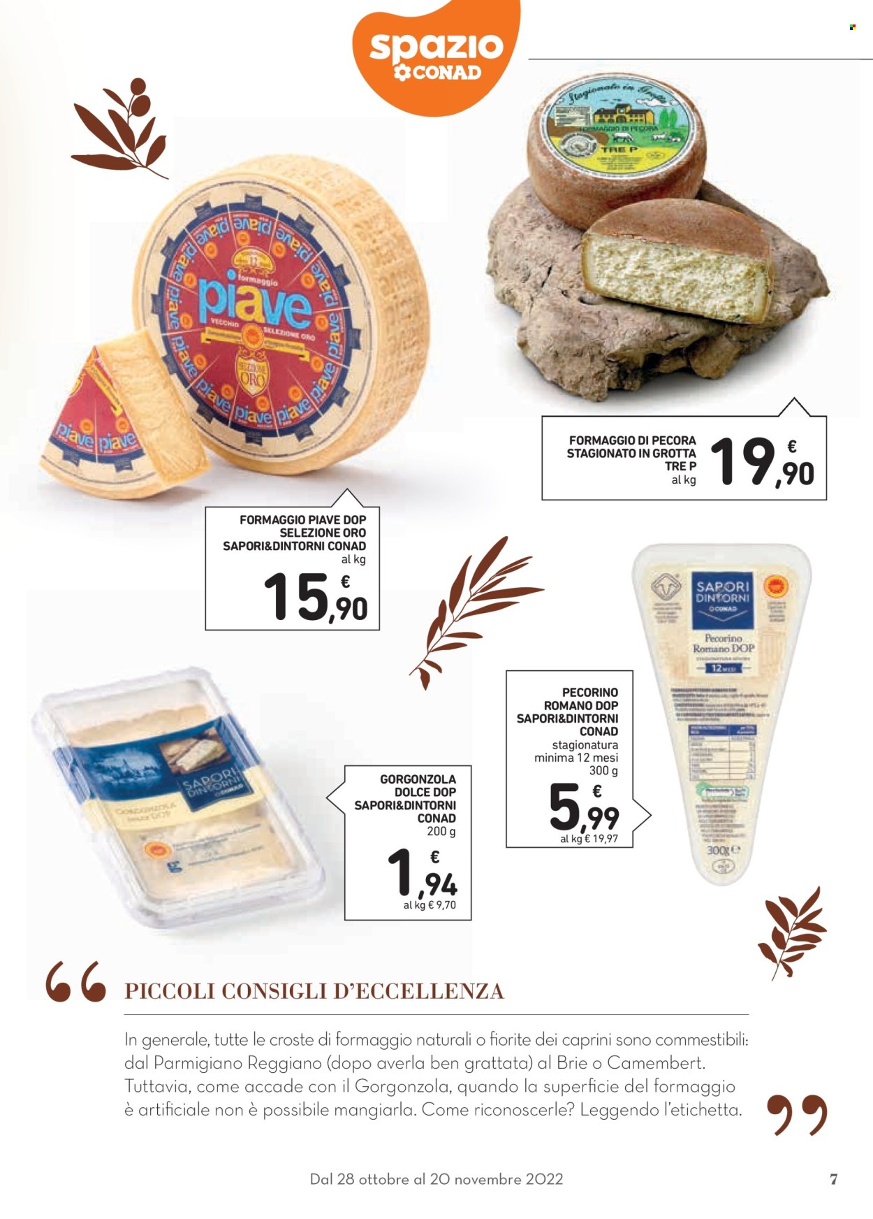 Volantino Conad - 28/10/2022 - 20/11/2022. Pagina 7