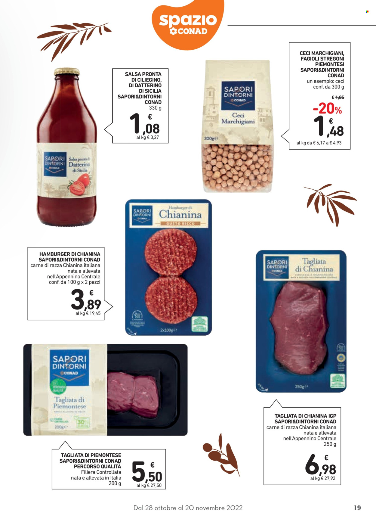 Volantino Conad - 28/10/2022 - 20/11/2022. Pagina 19