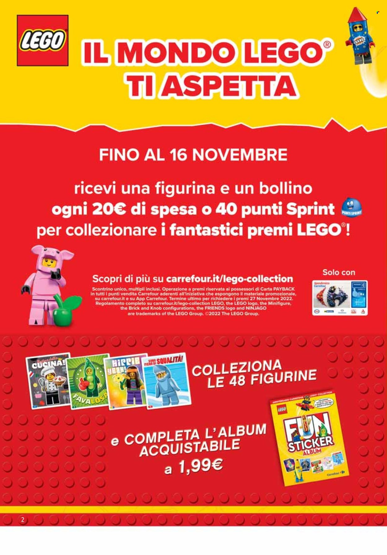 Volantino Carrefour - 28/10/2022 - 16/11/2022. Pagina 2