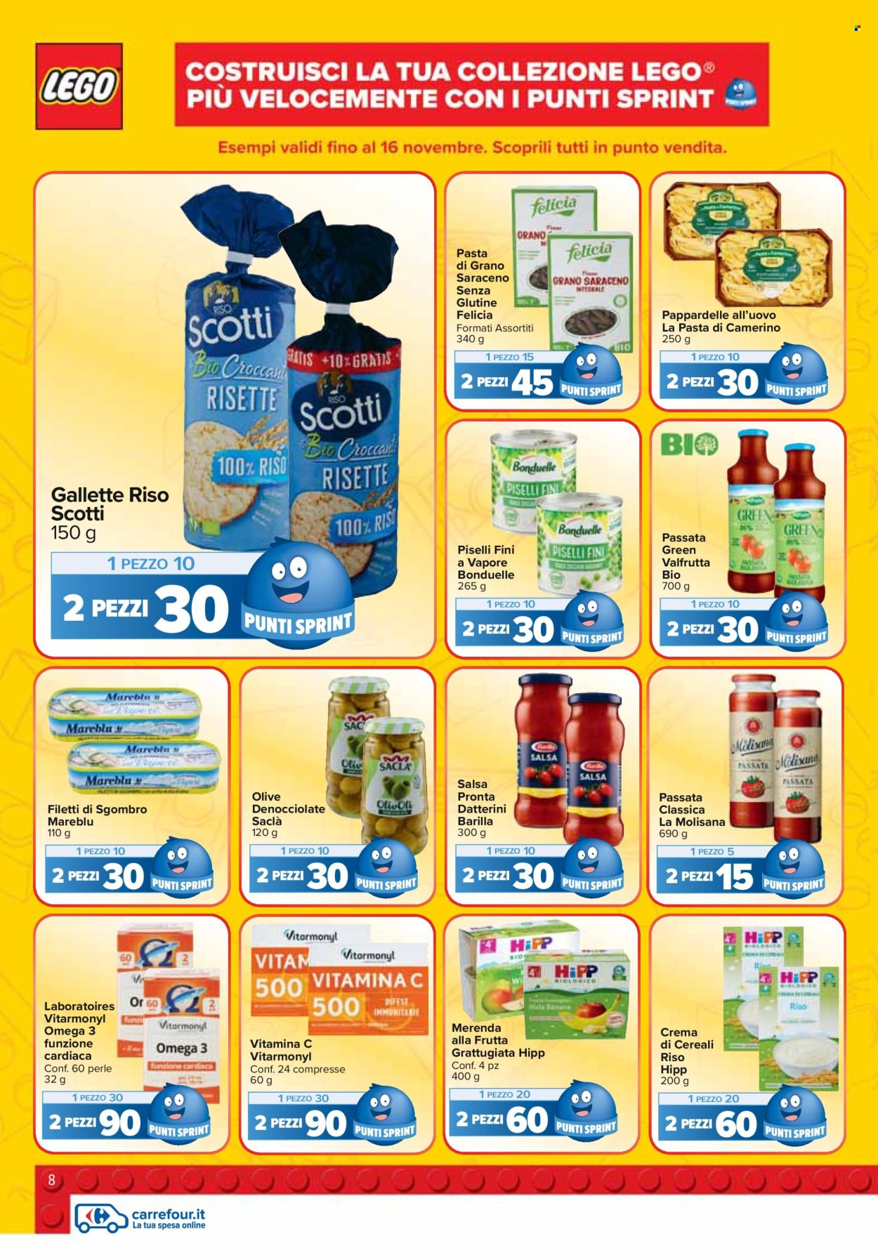 Volantino Carrefour - 28/10/2022 - 16/11/2022. Pagina 8