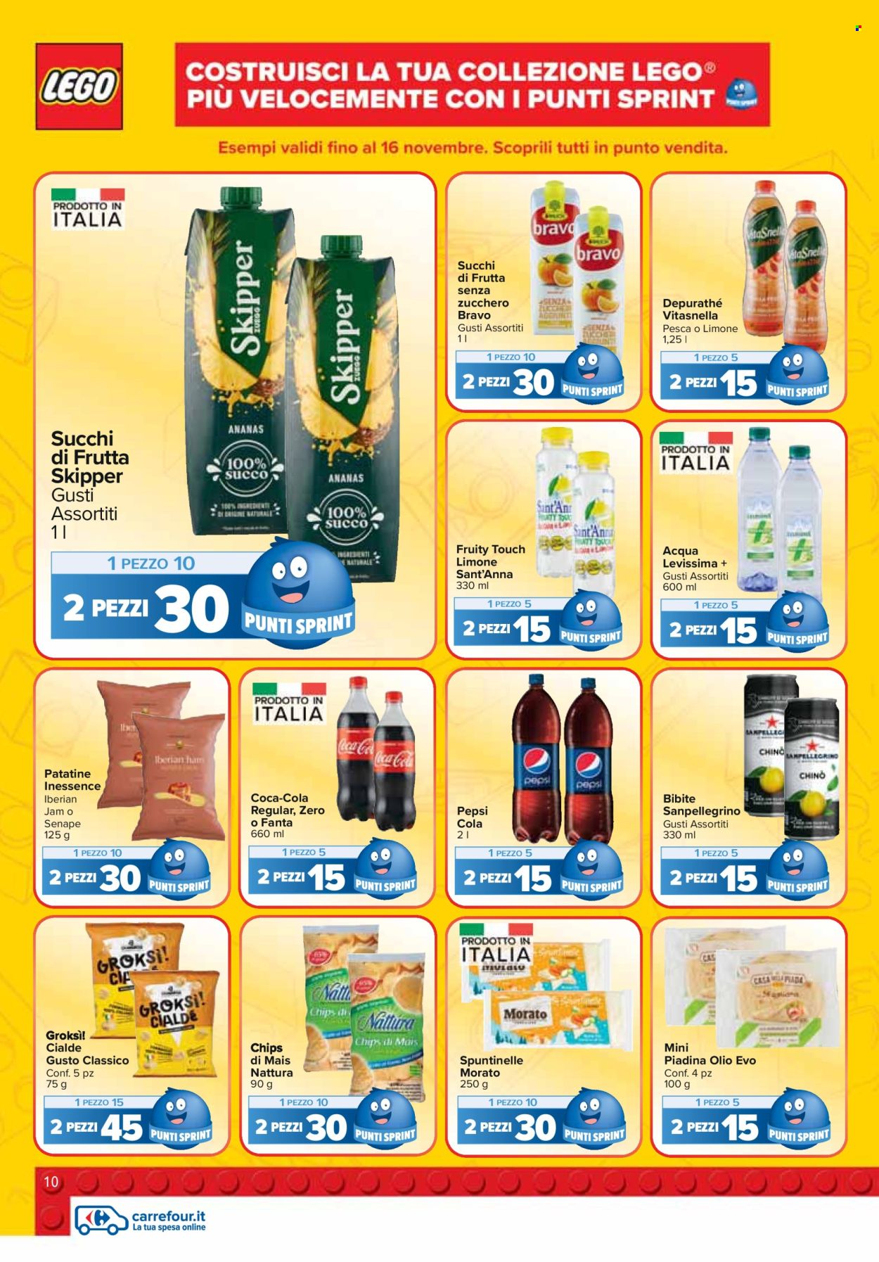 Volantino Carrefour - 28/10/2022 - 16/11/2022. Pagina 10