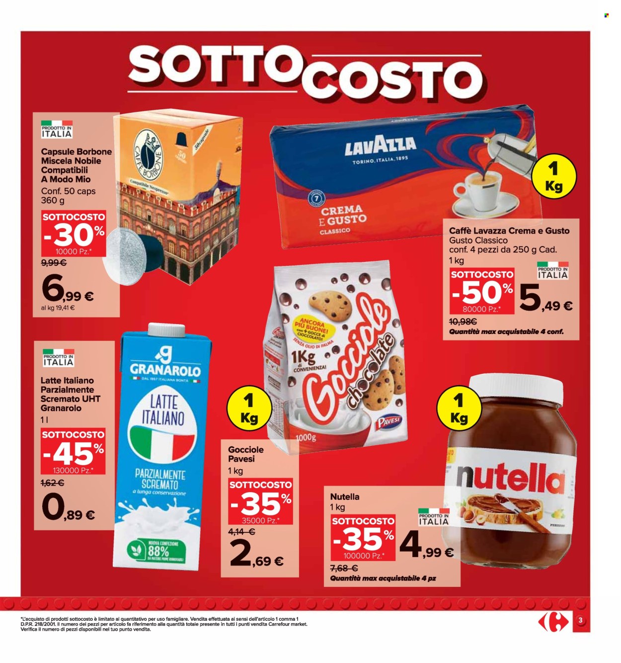 Volantino Carrefour - 28/10/2022 - 6/11/2022. Pagina 3