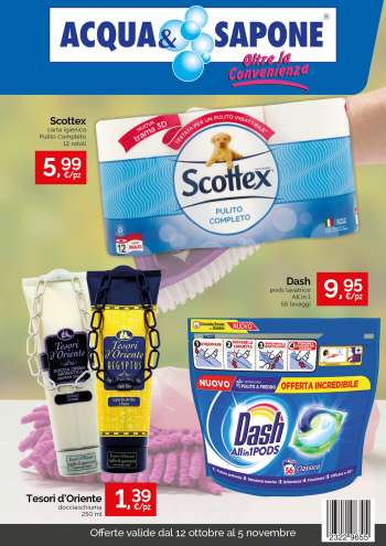 Volantino Acqua & Sapone - 12/10/2022 - 5/11/2022.