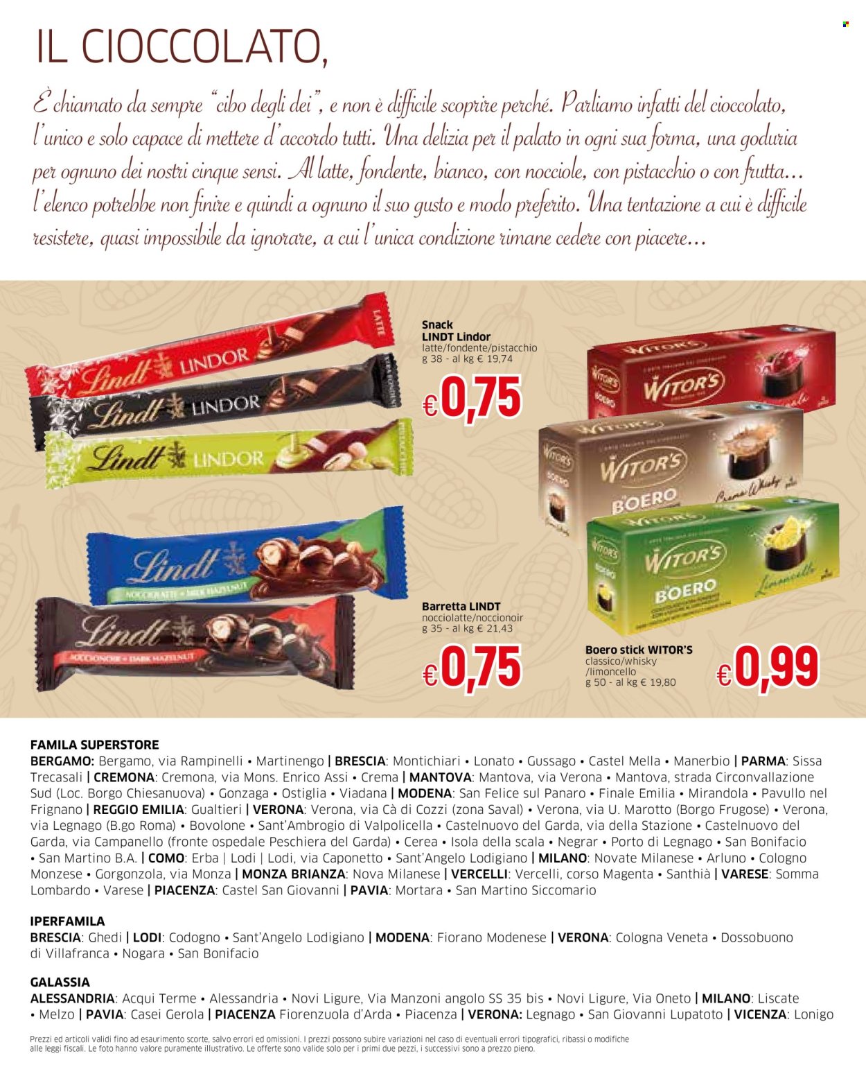 Volantino Famila - 27/10/2022 - 27/11/2022. Pagina 20