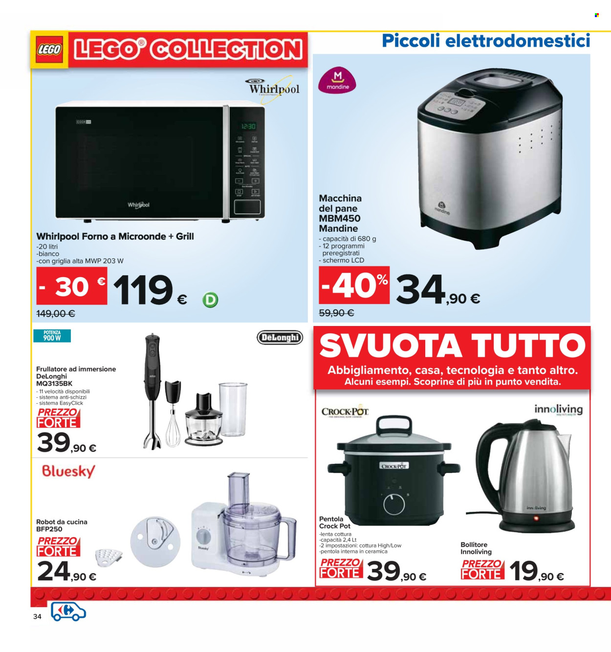 Volantino Carrefour - 28/10/2022 - 6/11/2022. Pagina 34