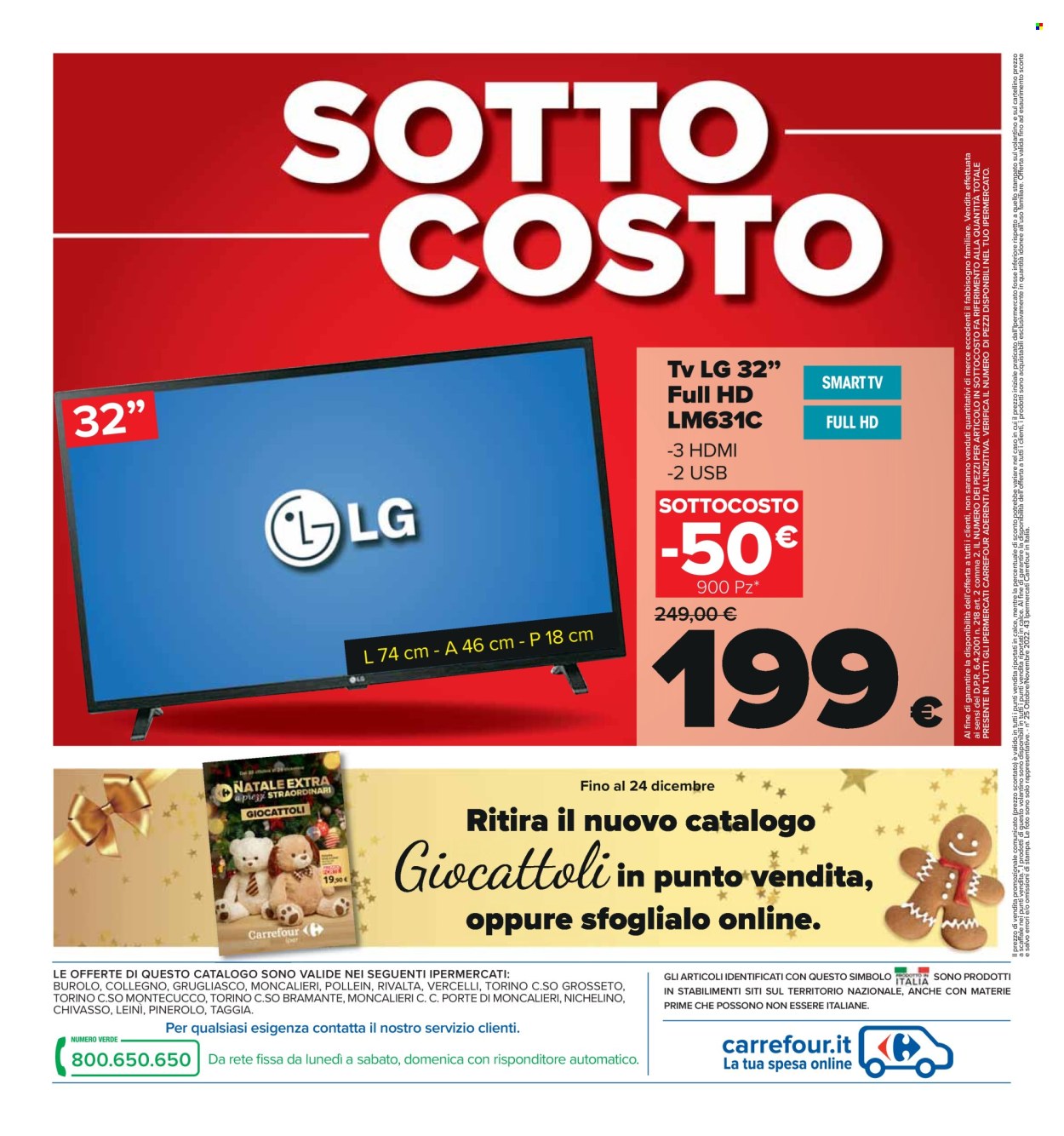Volantino Carrefour - 28/10/2022 - 6/11/2022. Pagina 48