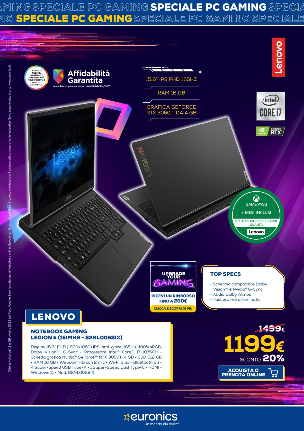 Volantino Euronics - 13/10/2022 - 26/10/2022. Pagina 7