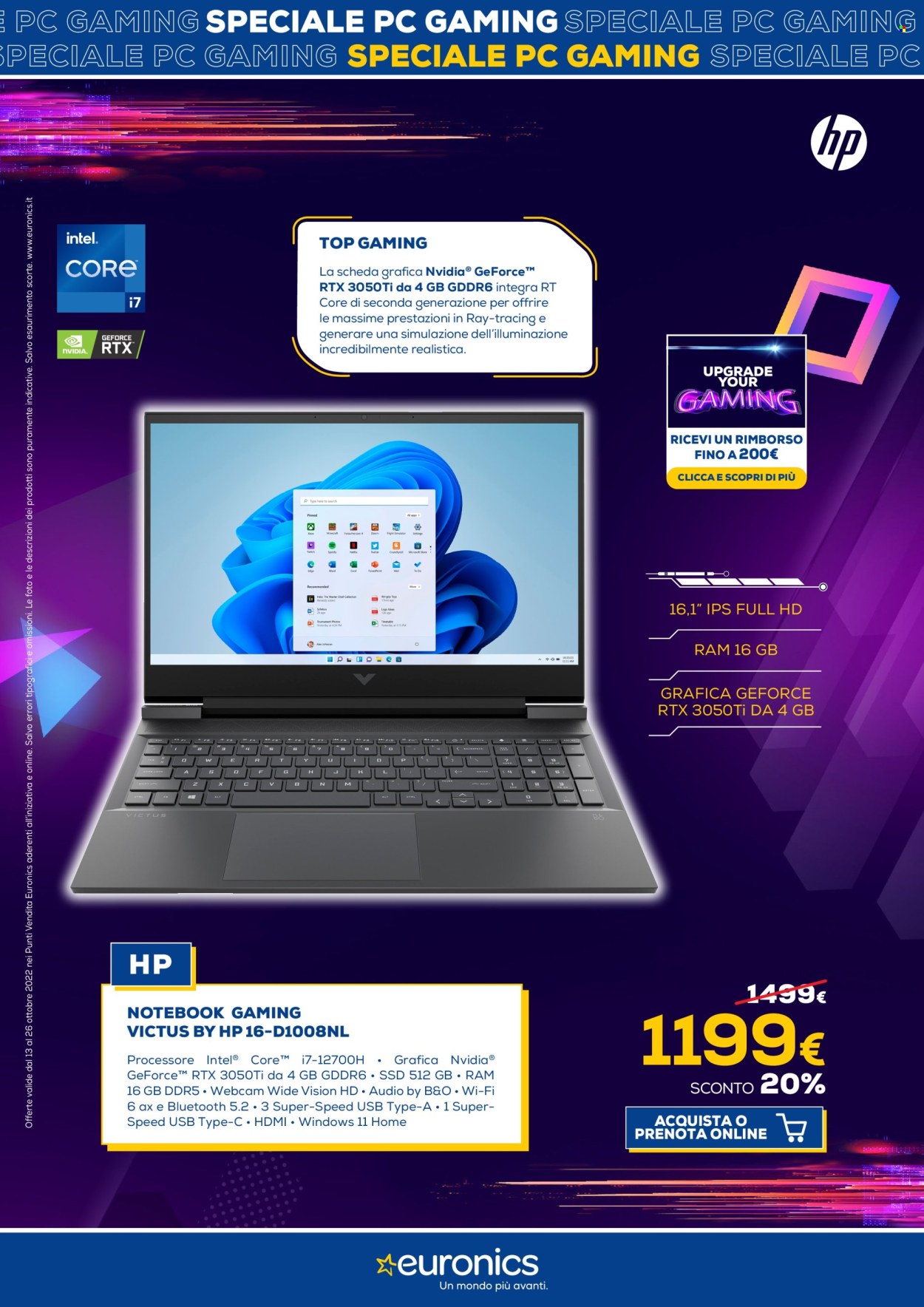 Volantino Euronics - 13/10/2022 - 26/10/2022. Pagina 16