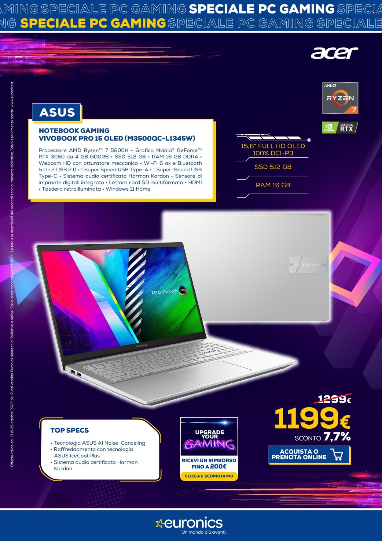 Volantino Euronics - 13/10/2022 - 26/10/2022. Pagina 19