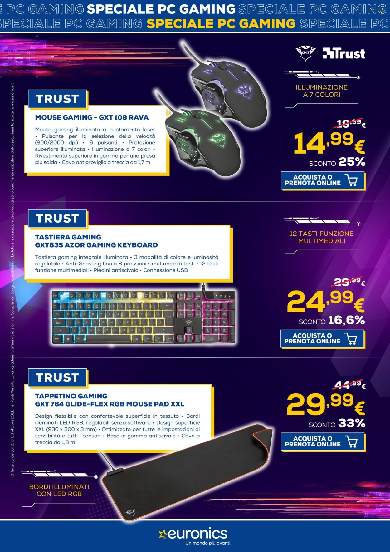 Volantino Euronics - 13/10/2022 - 26/10/2022. Pagina 24
