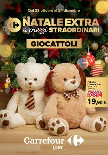 Volantino Carrefour - 28/10/2022 - 24/12/2022.