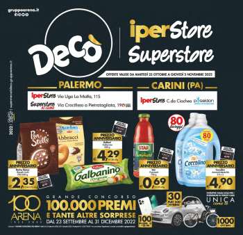 Volantino Deco - 25/10/2022 - 3/11/2022.