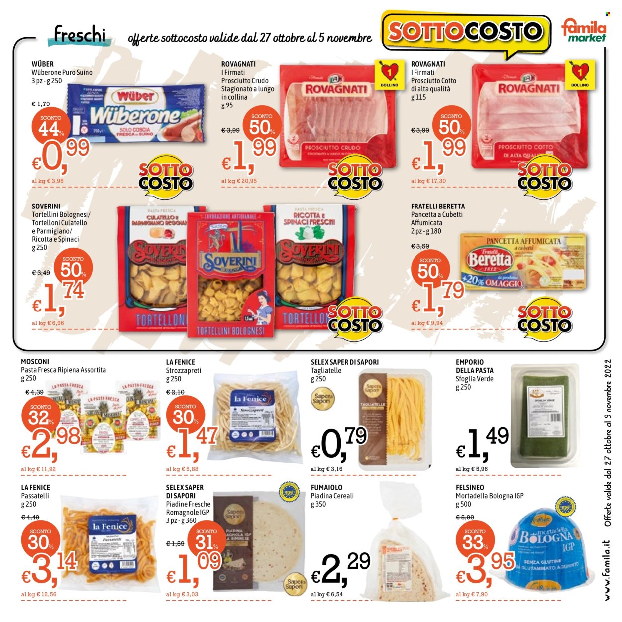 Volantino Famila - 27/10/2022 - 9/11/2022. Pagina 3