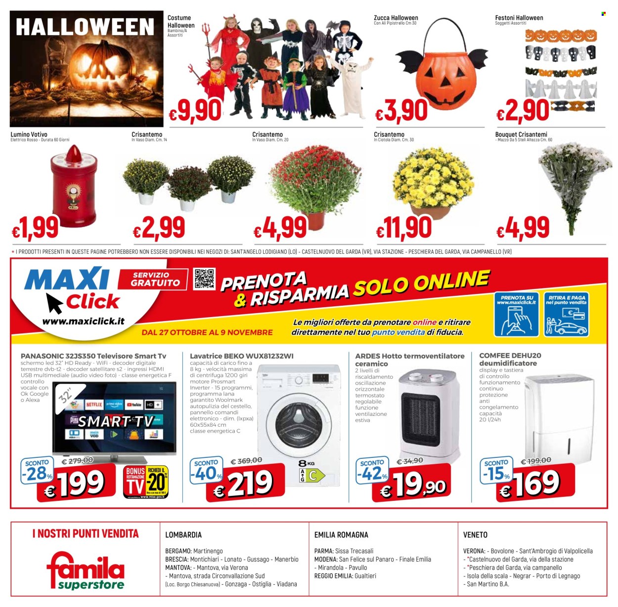 Volantino Famila - 27/10/2022 - 9/11/2022. Pagina 24