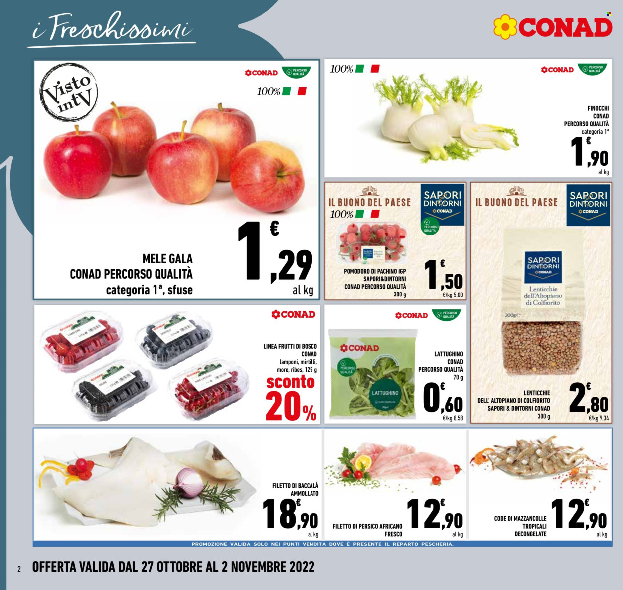 Volantino Conad - 27/10/2022 - 2/11/2022. Pagina 2