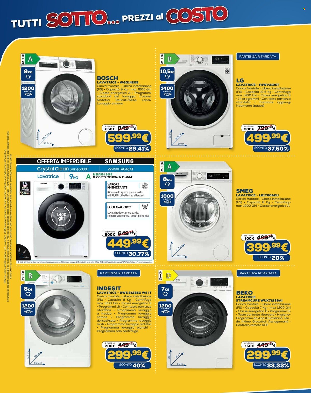 Volantino Euronics - 26/10/2022 - 6/11/2022. Pagina 17