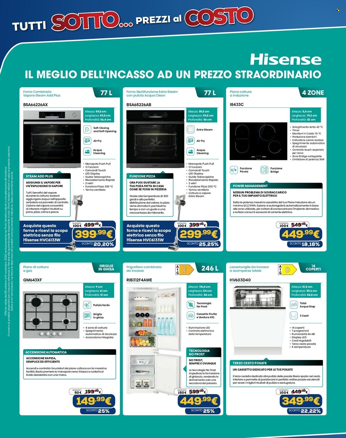 Volantino Euronics - 26/10/2022 - 6/11/2022. Pagina 21