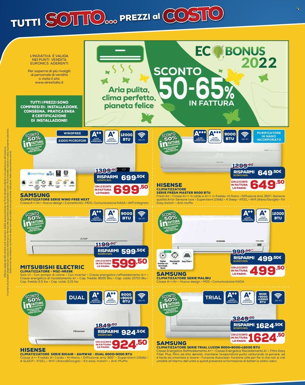 Volantino Euronics - 26/10/2022 - 6/11/2022. Pagina 25