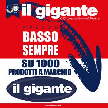 Volantino Il Gigante - 26/10/2022 - 6/11/2022.