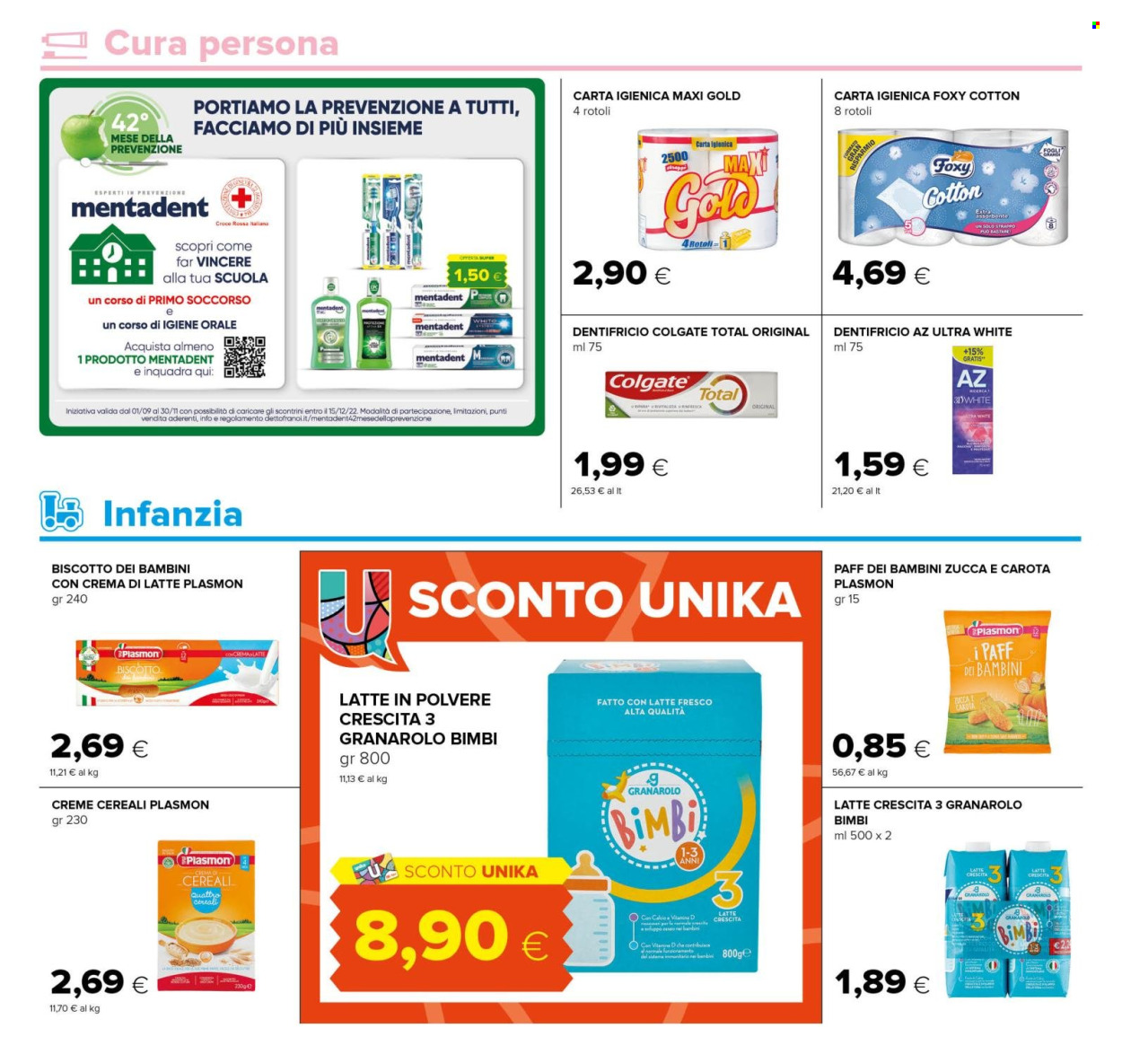 Volantino Oasi - 27/10/2022 - 9/11/2022. Pagina 20