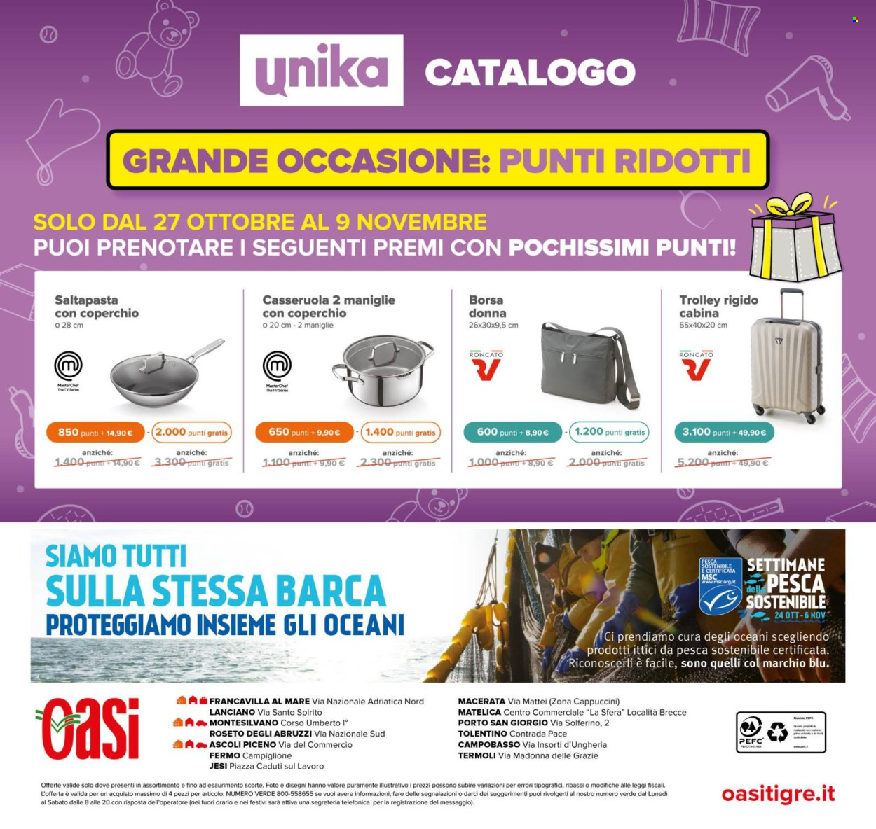 Volantino Oasi - 27/10/2022 - 9/11/2022. Pagina 24