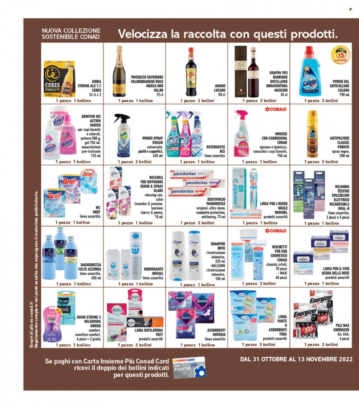 Volantino Conad - 28/10/2022 - 7/11/2022. Pagina 30