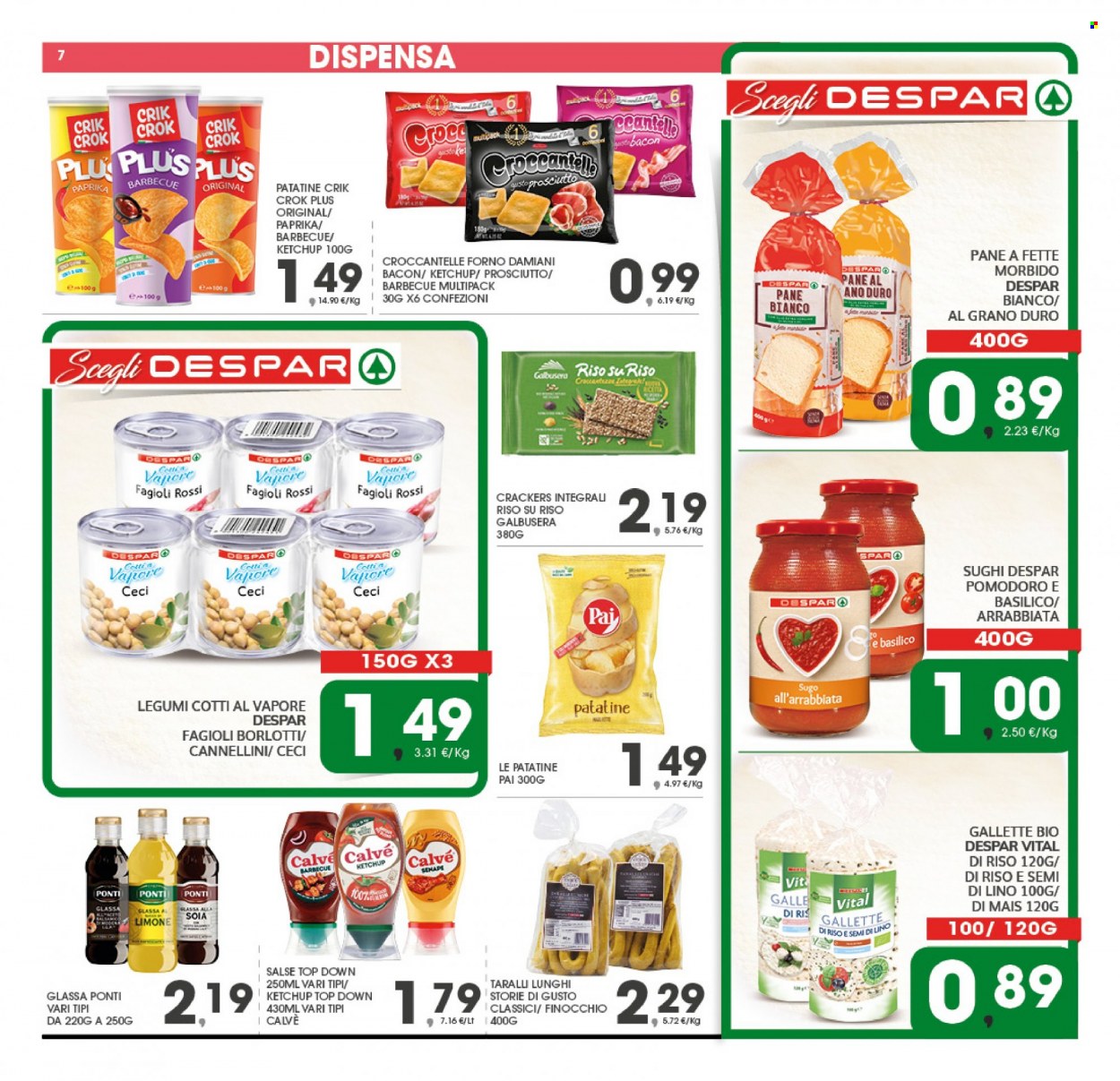 Volantino Eurospar - 27/10/2022 - 6/11/2022. Pagina 7