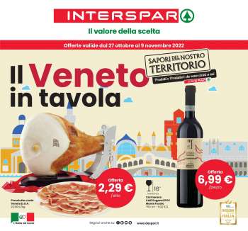 Volantino Interspar - 27/10/2022 - 9/11/2022.