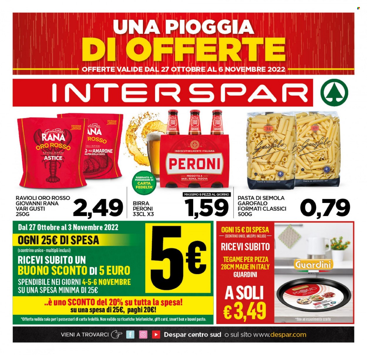 Volantino Interspar - 27/10/2022 - 6/11/2022. Pagina 1