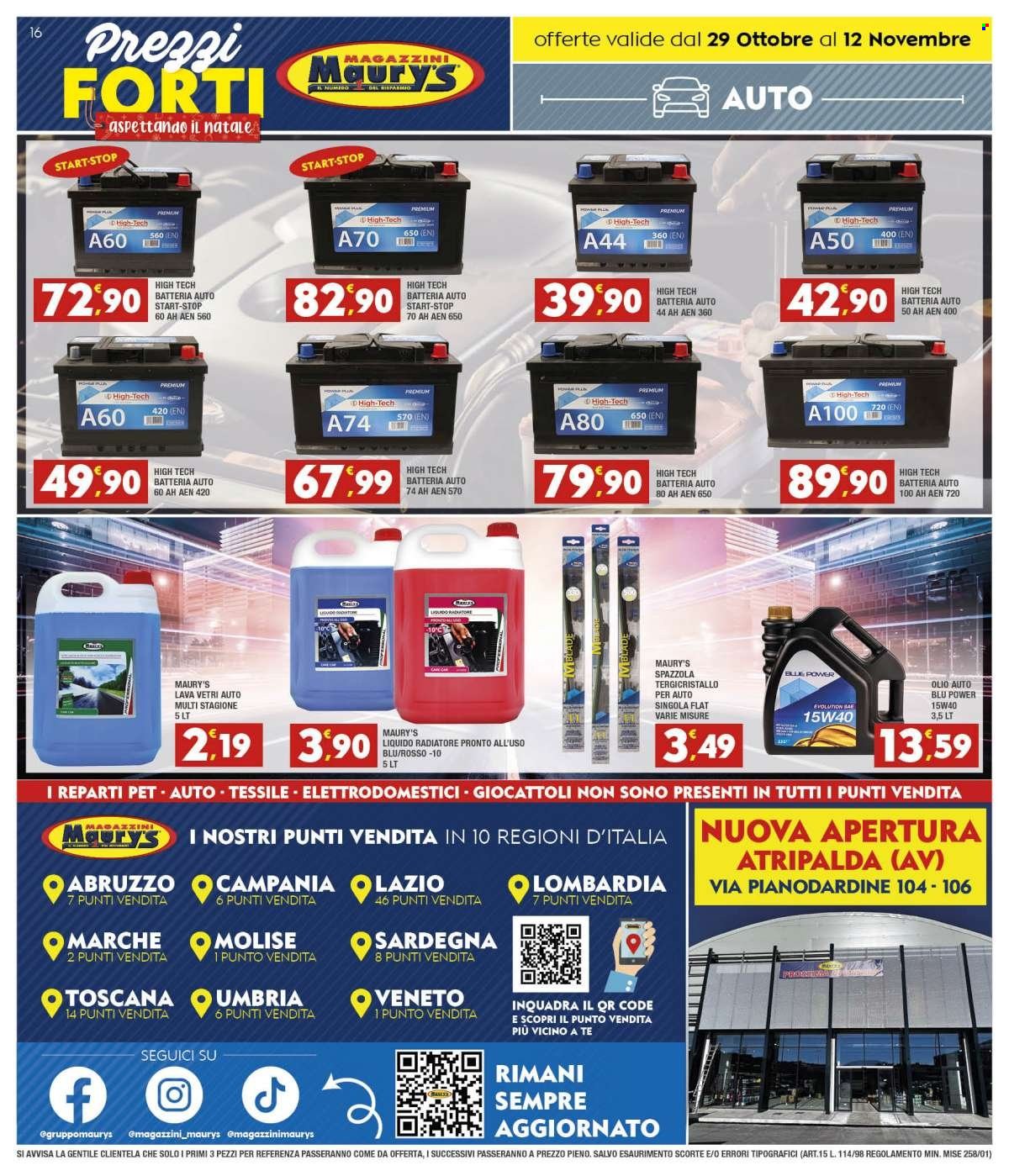 Volantino Maury's - 29/10/2022 - 12/11/2022. Pagina 16