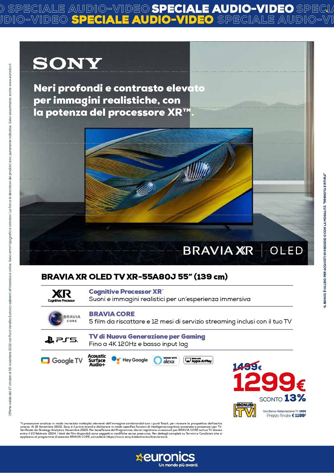 Volantino Euronics - 27/10/2022 - 6/11/2022. Pagina 7