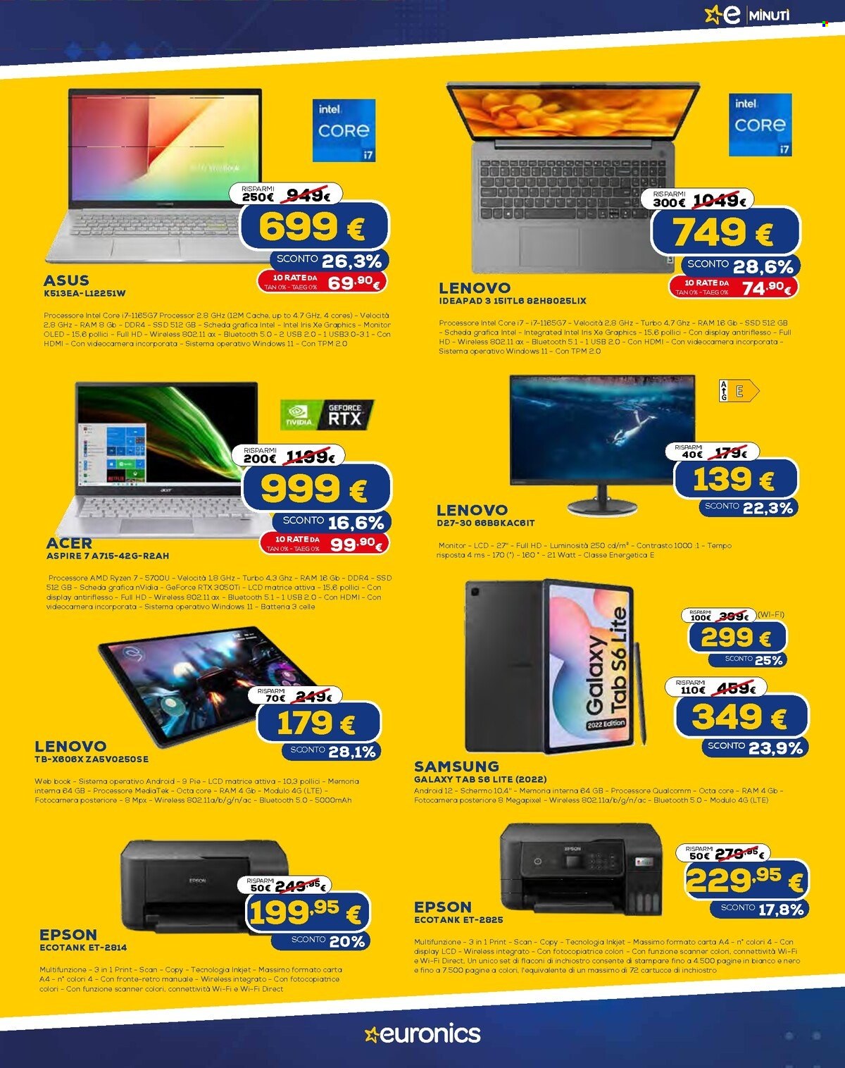 Volantino Euronics - 27/10/2022 - 6/11/2022. Pagina 14