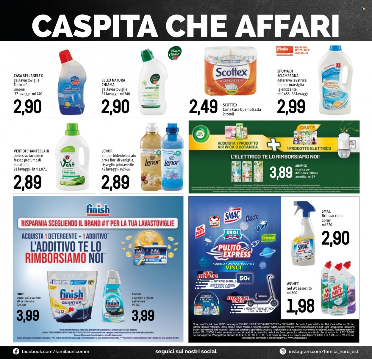 Volantino Famila - 27/10/2022 - 9/11/2022. Pagina 24