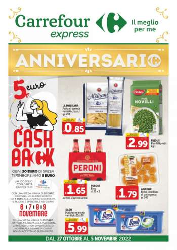 Volantino Carrefour - 27/10/2022 - 5/11/2022.